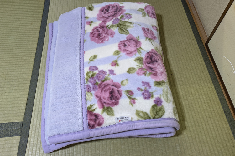 オプション：毛布 西川